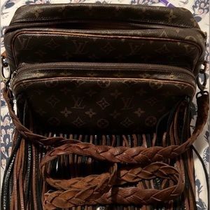 VINTAGE BOHO BAG REVAMPED LV